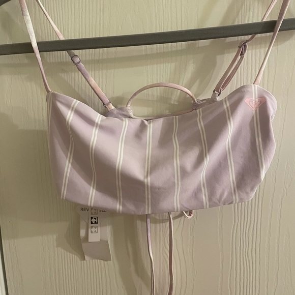 New Roxy Bikini Top REVERSIBLE - Picture 7 of 8